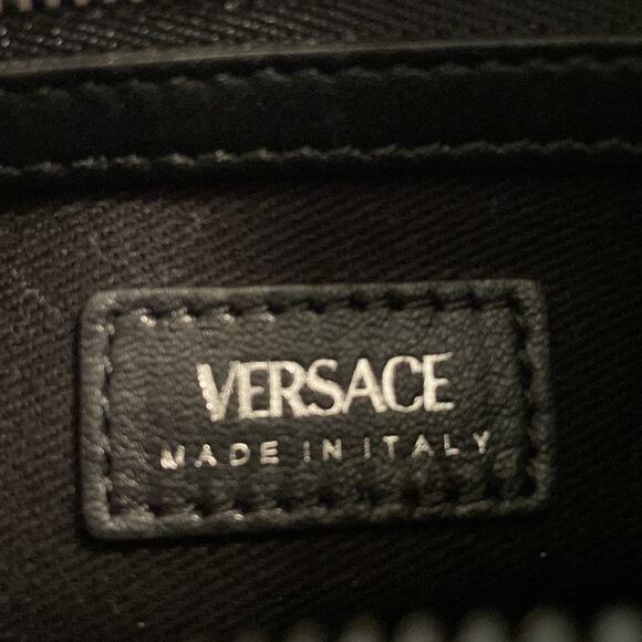 NWT MSRP$4875 Versace Medusa Mini Fringed Leather Hobo Shoulder Bag - Picture 7 of 8